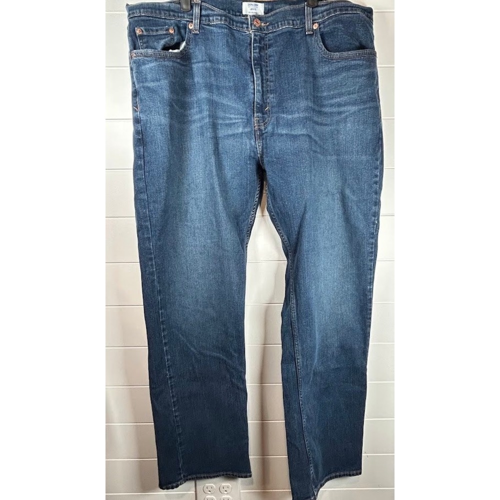 Denizen‎ from Levis 285 Relaxed Fit Jeans Mens Blue Denim Pants 42x32